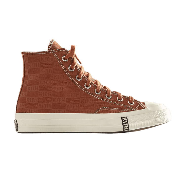 Kith x Converse Chuck 70 High 'Gingerbread Monogram' Gingerbread/Egret