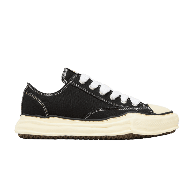 Maison Mihara Yasuhiro Peterson OG Sole Canvas Low 'Black' Black