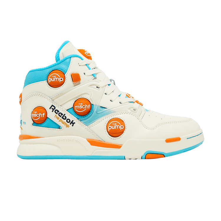 MSCHF x Pump Omni Zone IX White/Blue/Orange