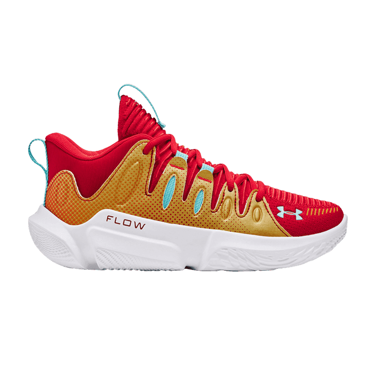 Kelsey Plum x Under Armour Wmns Flow Breakthru 4 ASG 'Earth Wind and Fire' Red/White/Capri