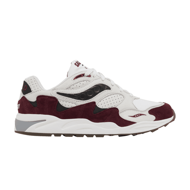 Saucony Grid Shadow 2 'White Red'
