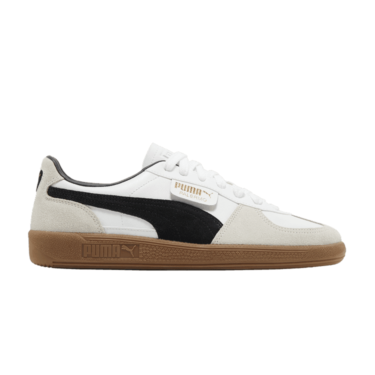 Puma Palermo Leather 'White Black Gum' White/Vapor Grey/Gum