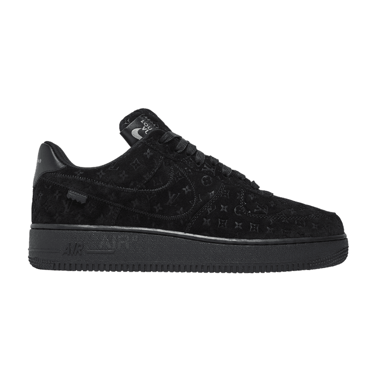 Louis Vuitton x Nike Air Force 1 Low 'Triple Black' Black/Black/Anthracite
