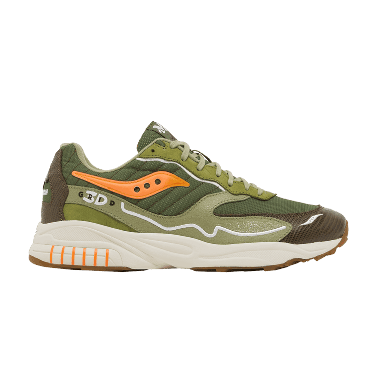 Maybe Tomorrow x Saucony 3D Grid Hurricane 'Tortoise' Tortoise