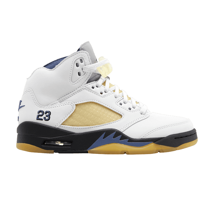 A Ma Maniére x Wmns Air Jordan 5 Retro 'Dawn' Photon Dust/Black/Diffused Blue/Pale Ivory