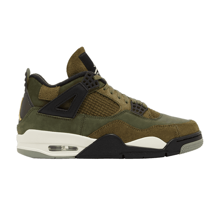 Air Jordan 4 Retro SE Craft 'Olive' Medium Olive/Pale Vanilla/Khaki/Black/Sail