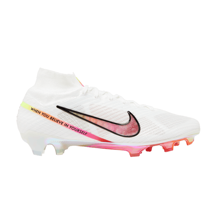 Marcus Rashford x Nike Zoom Mercurial Superfly 9 Elite FG 'Better Believe It' White/Black