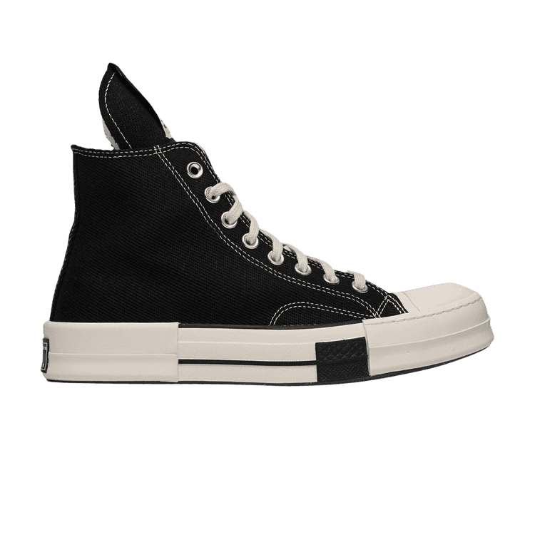 Converse x Rick Owens DRKSHDW DRKSTAR High 'Black' Black/White