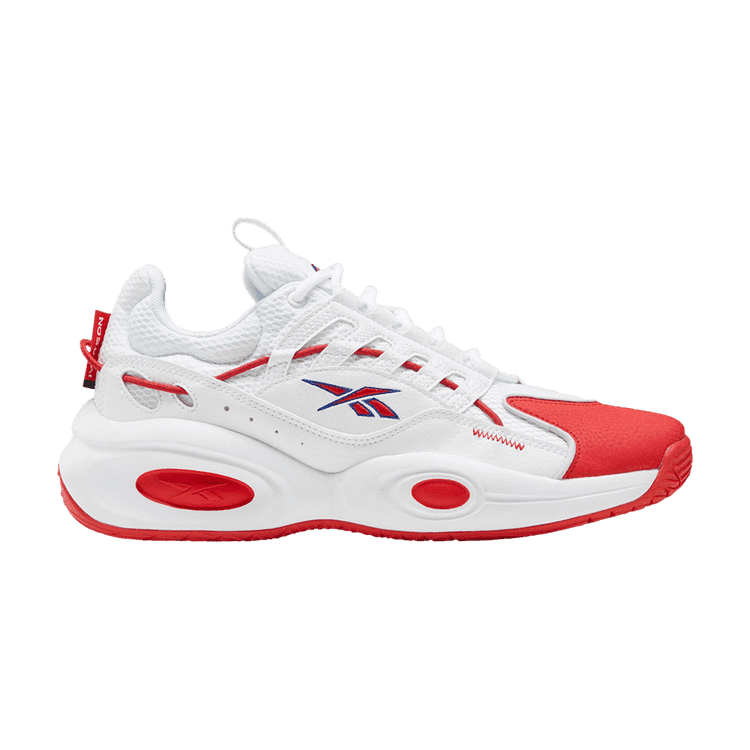 Reebok Solution Mid 'White Vector Red' Footwear White/Vector Red/Classic Cobalt