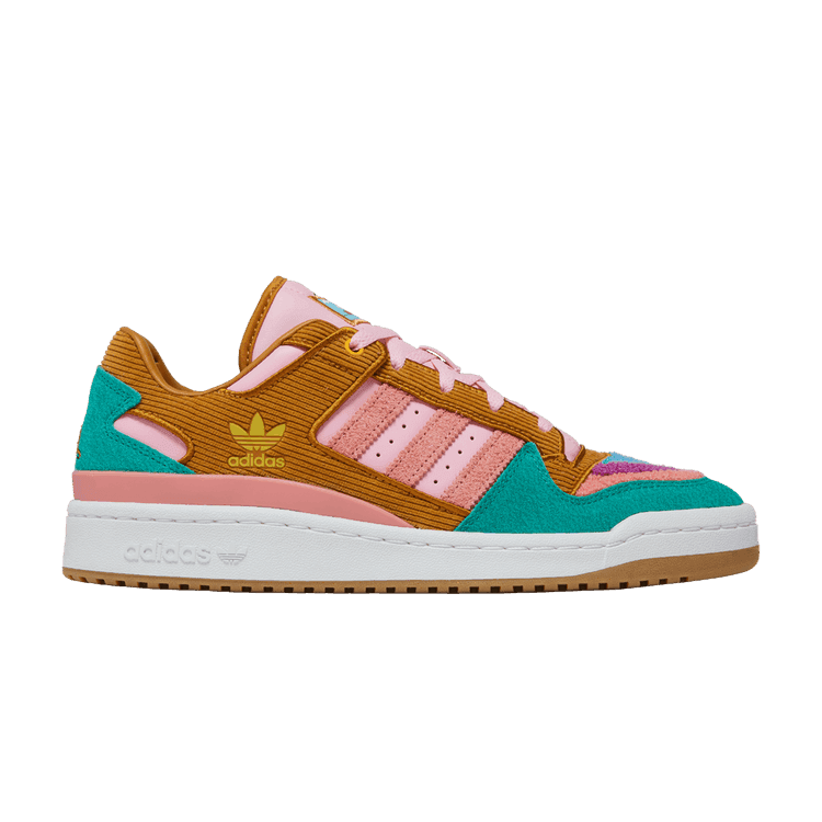 The Simpsons x adidas Forum Low 'Living Room' Mesa/Tactile Rose/Cloud White