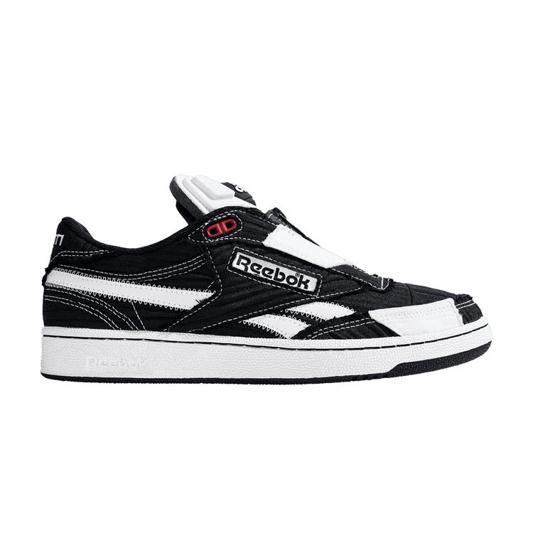 Market x Reebok Club C 85 Pump 'Black Chalk' Core Black/Chalk/Flash Red