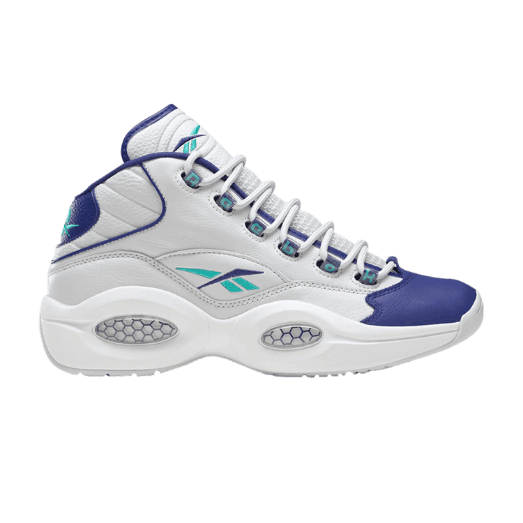 Reebok Question Mid 'Hornets' Cold Grey/Bold Purple/Classic Teal