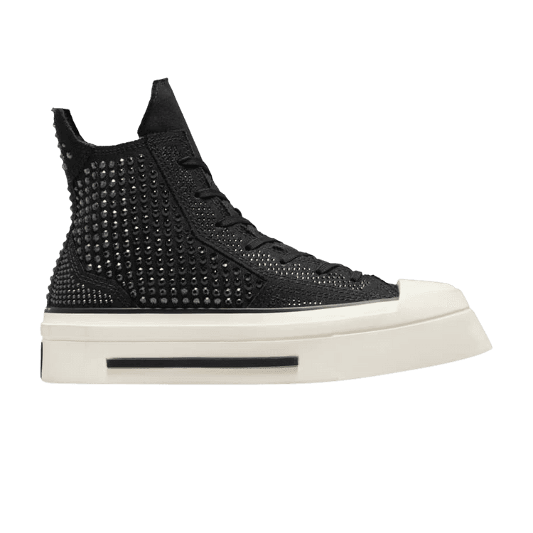Swarovski x Converse Wmns Chuck 70 De Luxe Squared High 'Crystals' Black/Egret/White