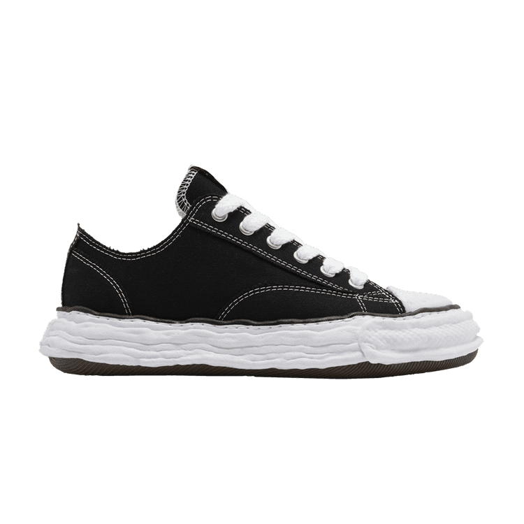 Maison Mihara Yasuhiro Peterson 23 OG Sole Canvas Low 'Black White' Black/White