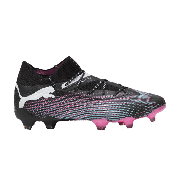 Puma Wmns Future Ultimate 7 FG AG 'Phenomenal Pack - Black' Black/White/Poison Pink/Bright Aqua/Silver Mist