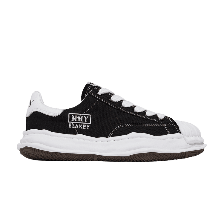 Maison Mihara Yasuhiro Blakey OG Sole Canvas Low 'Black White' Black/White