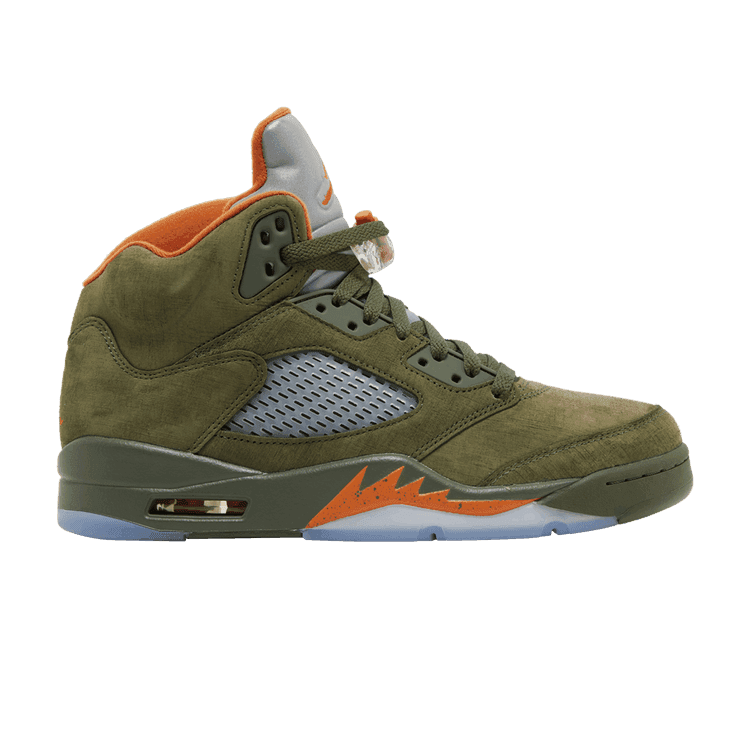 Air Jordan 5 Retro 'Olive' 2024 Army Olive/Solar Orange
