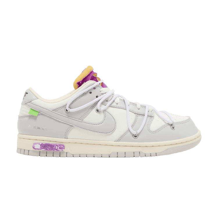 Off-White x Nike Dunk Low 'Lot 03 of 50' Sail/Neutral Grey/White