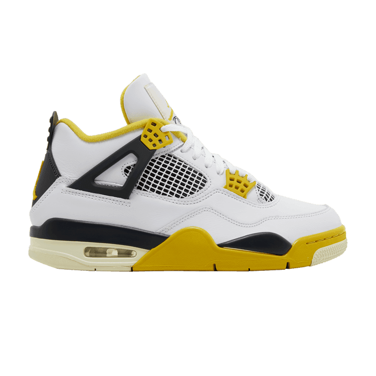 Wmns Air Jordan 4 Retro 'Vivid Sulfur' White/Coconut Milk/Vivid Sulfur/Anthracite