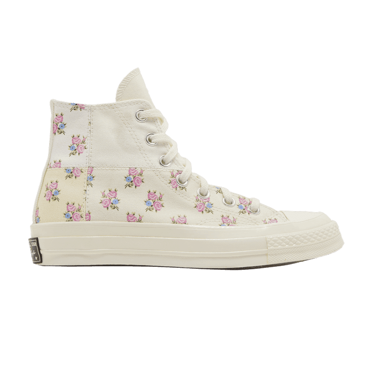 Converse Wmns Chuck 70 High 'Patchwork Floral' Egret/White/Soft Dune