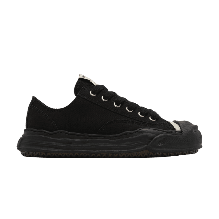 Maison Mihara Yasuhiro Hank OG Sole Canvas Low 'Black' Black/Black