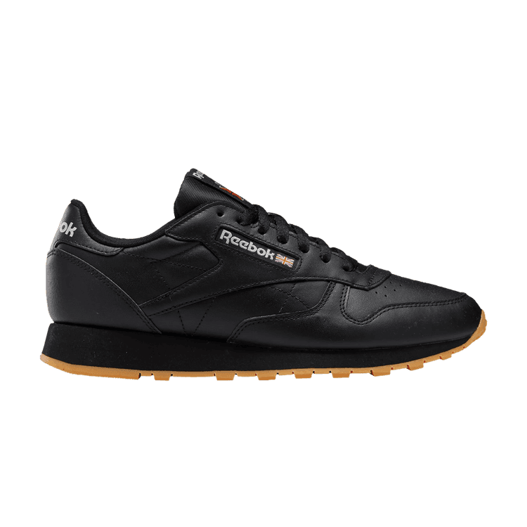 Reebok Classic Leather 'Black Gum' Core Black/Pure Grey 5/Gum