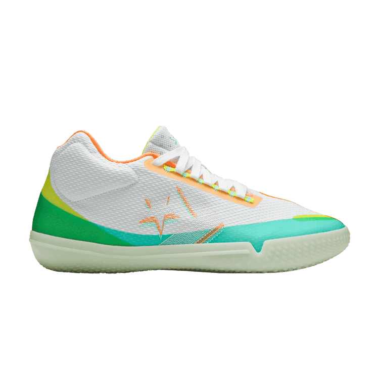 Converse All Star BB Evo Mid 'Hi-Vis Collection - White Green Glow' White/Green Glow/Fresh Yellow