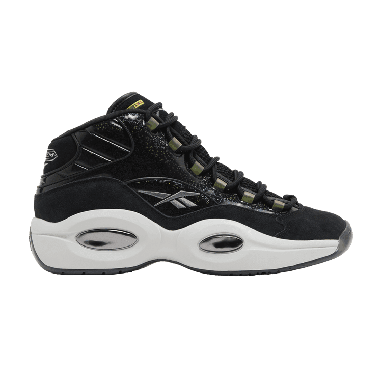 Panini x Reebok Question Mid 'Black Pulsar Prizm' Core Black/Pure Grey 6/Silver Metallic
