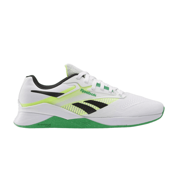 Reebok Nano X4 'White Sport Green' Footwear White/Solar Acid Yellow/Sport Green