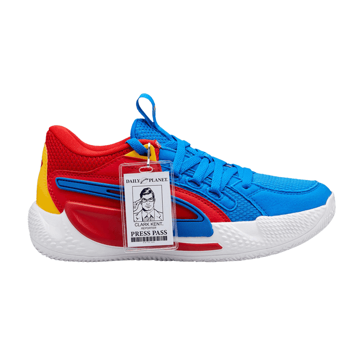 DC Comics x Puma Court Rider 'Superman - 85th Anniversary' Racing Blue/Yellow Sizzle/For All Time Red