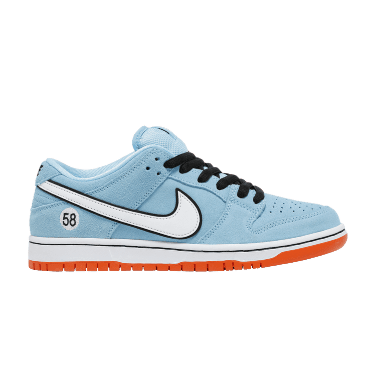 Nike Dunk Low Pro SB 'Gulf' Blue Chill/Safety Orange/Black/White
