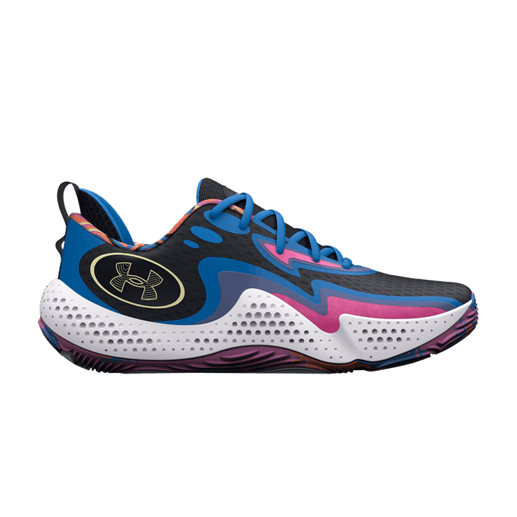 Under Armour Spawn 5 LE 'Black Pink Edge' Black/Pink Edge/Lemon Ice
