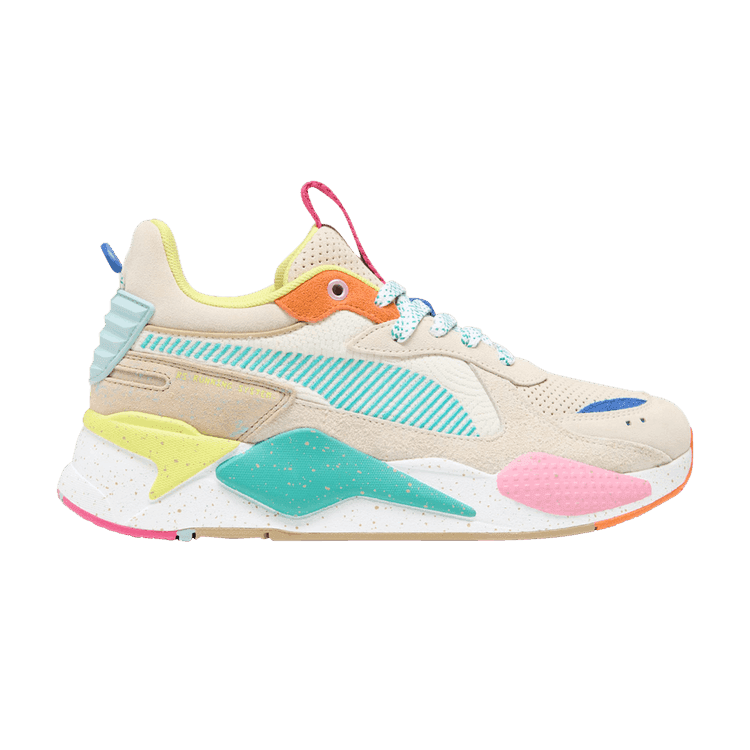 Puma RS-X Suede 'Multi-Color' Alpine Snow/Prairie Tan/Rickie Orange