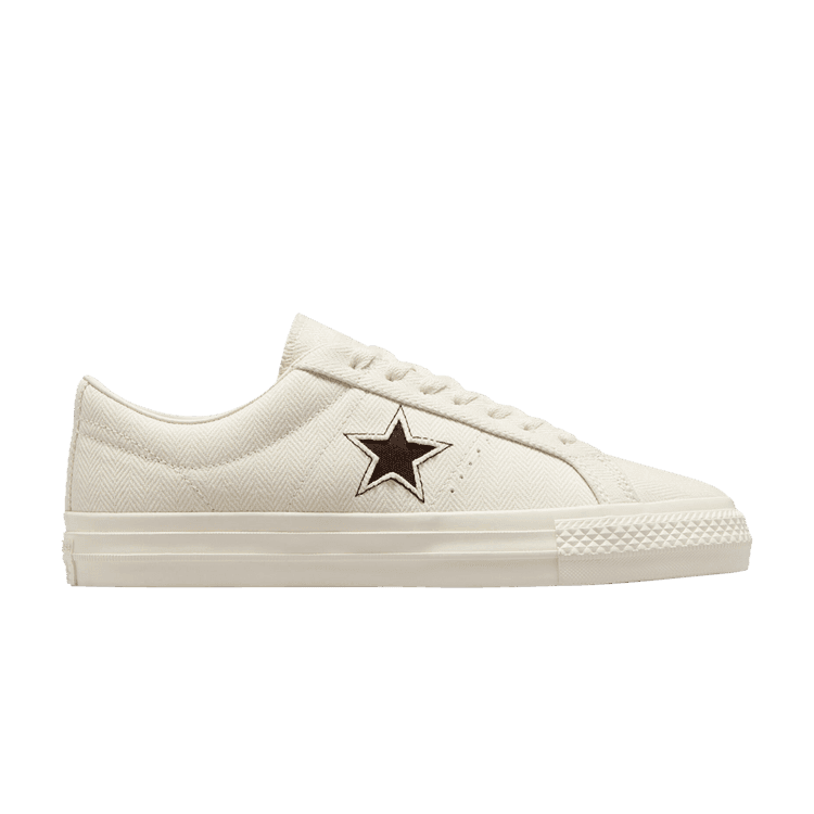 Converse One Star Pro Low 'Herringbone - Egret' Egret/Fresh Brew/Egret