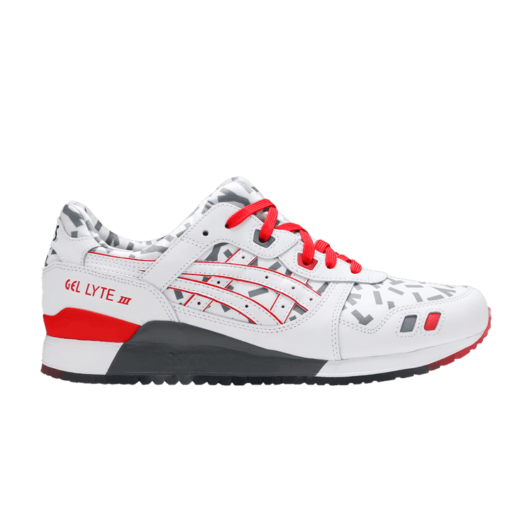 Foot Locker x Anderson Bluu x ASICS Gel Lyte 3 'G.I. Joe Storm Shadow' White/Grey/Orange
