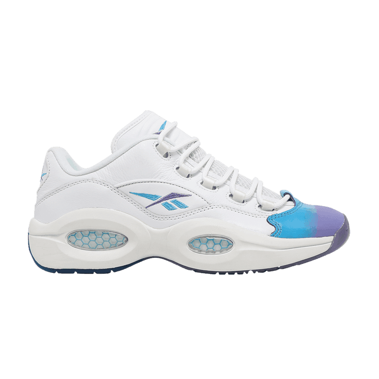 Reebok Question Low 'Glitch' Footwear White/Radiant Aqua/Hyper Purple