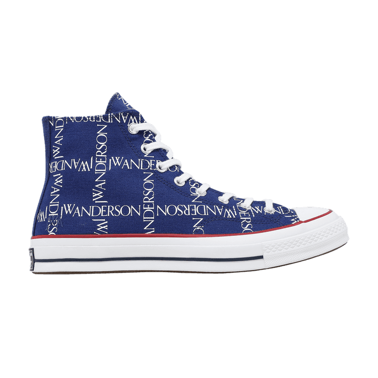J.W. Anderson x Converse Chuck 70 Hi Top 'Grid' Twilight Blue/White-Black