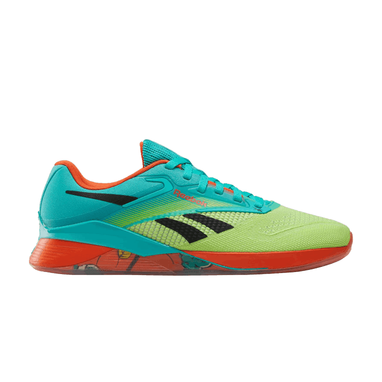 Reebok Nano X4 'Unleashed Green Acid Yellow' Unleashed Green/Acid Yellow/Black