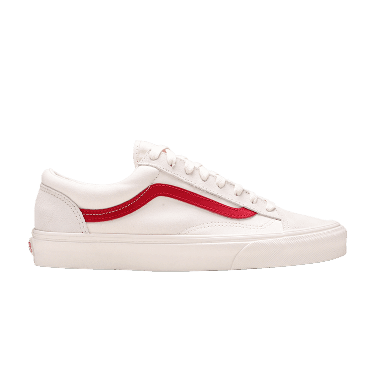 Vans Old Skool Style 36 'Marshmallow' Marshmallow/Racing Red