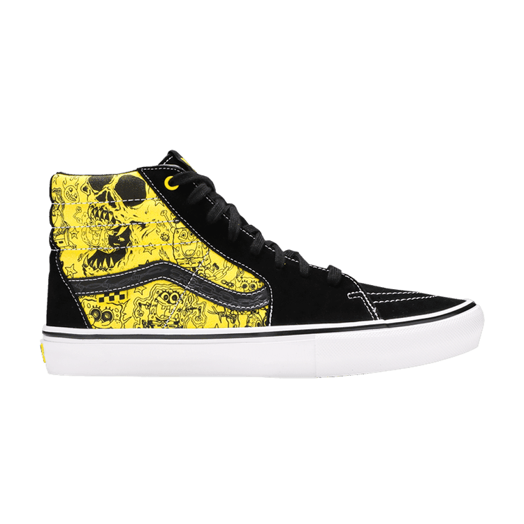 Mike Gigliotti x SpongeBob SquarePants x Vans Skate Sk8-Hi 'Black Yellow' Black/Yellow