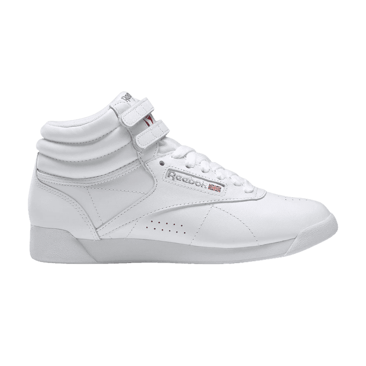Reebok Wmns Freestyle High 'White Silver' White/Silver