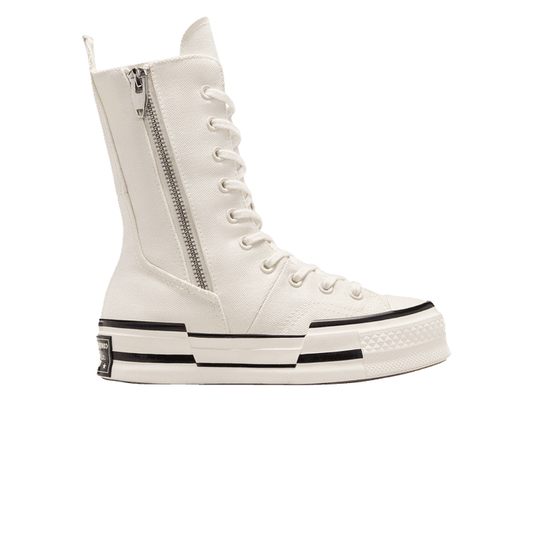 Converse Chuck 70 Plus X High 'Egret Black' Egret/Egret/Black