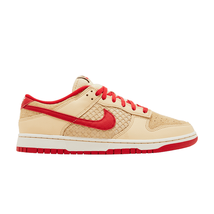 Nike Dunk Low 'Strawberry Waffle' Pale Vanilla/University Red/Sail/Wheat