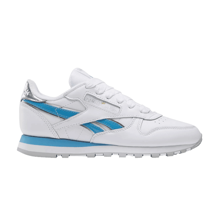 Angel Reese x Reebok Wmns Classic Leather 'White Always Blue' Silver/Always Blue/White