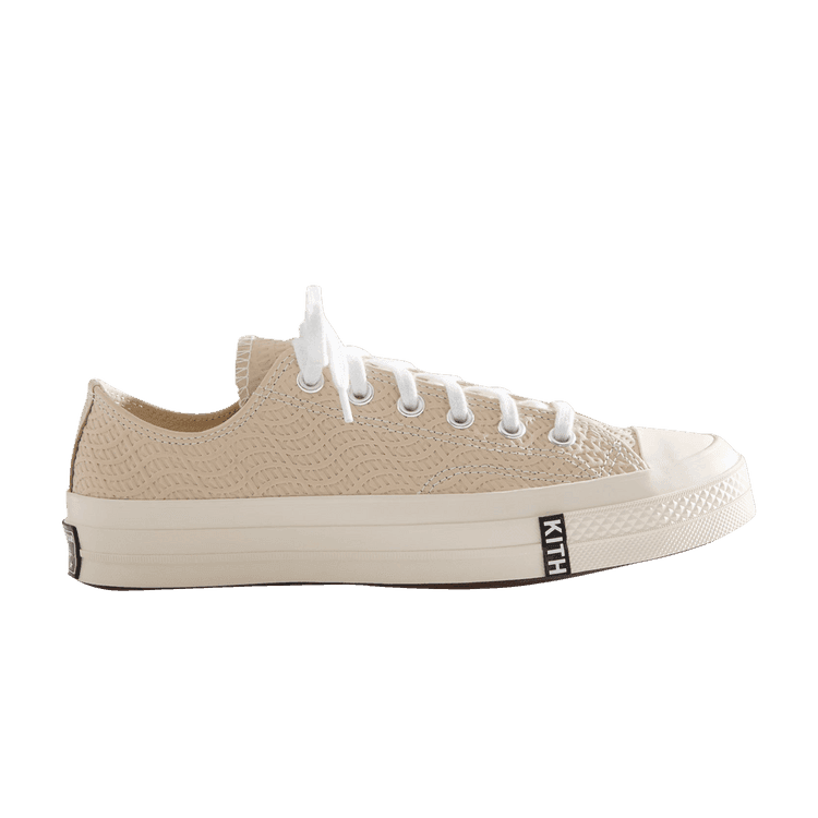 Kith x Converse Chuck 70 Low 'Egret Monogram' Egret/White/Black Wave