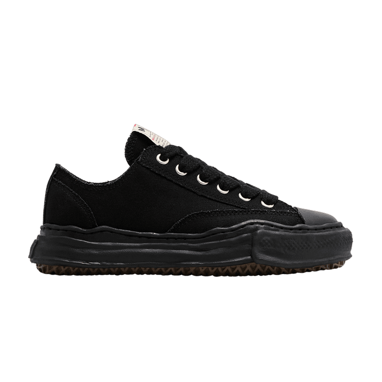 Maison Mihara Yasuhiro Peterson OG Sole Canvas Low 'Triple Black' Black/Black