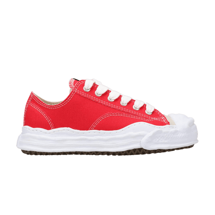 Maison Mihara Yasuhiro Hank OG Sole Canvas Low 'Red' Red