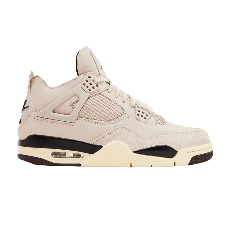 A Ma Maniére x Wmns Air Jordan 4 Retro 'While You Were Sleeping' Fossil Stone/Metallic Pewter/Burgundy Crush