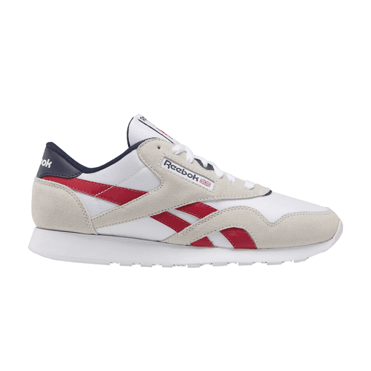 Reebok Classic Nylon 'Flash Red Vector Navy' Footwear White/Flash Red/Vector Navy
