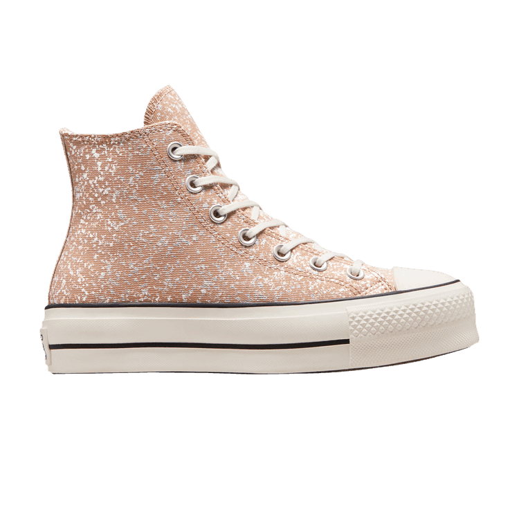 Converse Wmns Chuck Taylor All Star Lift Platform High 'Glitter - Dusty Cinder' Dusty Cinder/Egret/Black